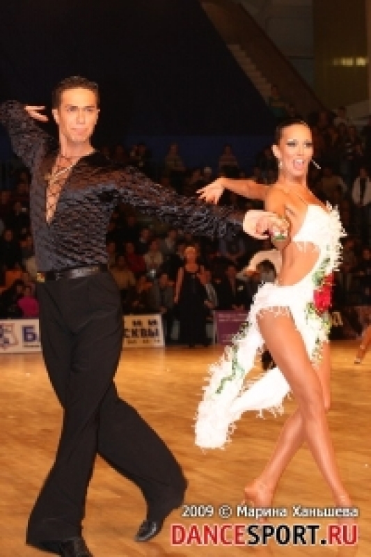 Владимир Карпов - Мария Тзаптпшвилли (фото: Ханьшева Марина специально для DanceSport.Ru)