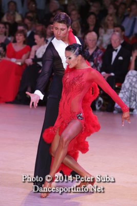 Кирилл Белоруков - Эльвира Скрыльникова (фото: Peter Suba, dancesportinfo.net)