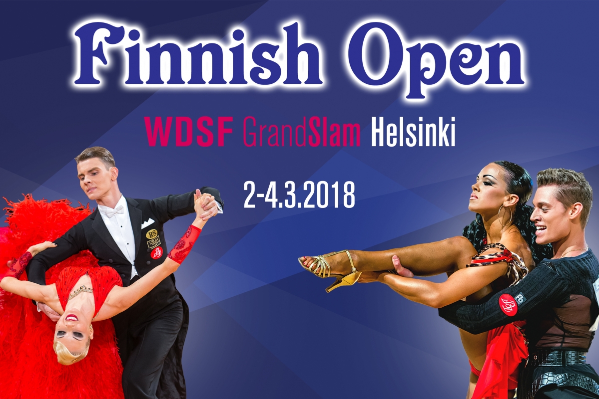 Открытый Чемпионат Финляндии и первый WDSF Gran Slam 2018 года