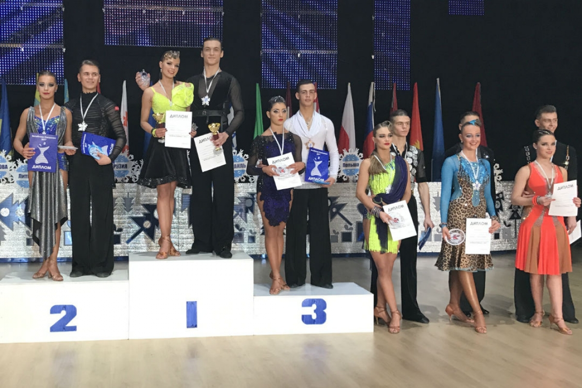 Финалисты WDSF Youth Open Latin