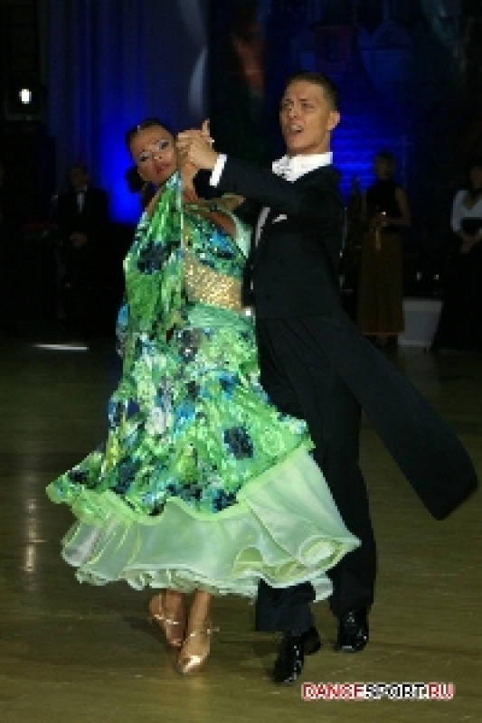 Сергунин Андрей и Кулигина Евгения завоевали бронзу (фото: DanceSport.Ru)