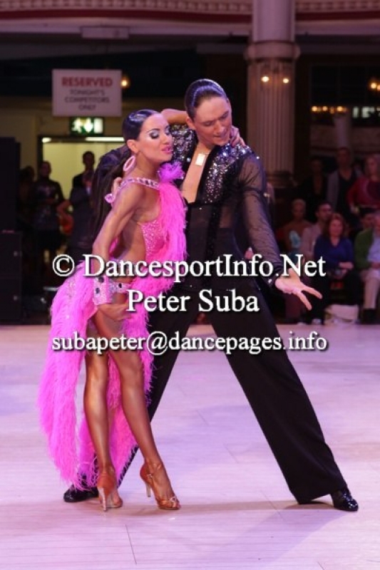 Тагир Мансуров - Анастасия Савинская (фото: Peter Suba, Dancesportinfo.net)