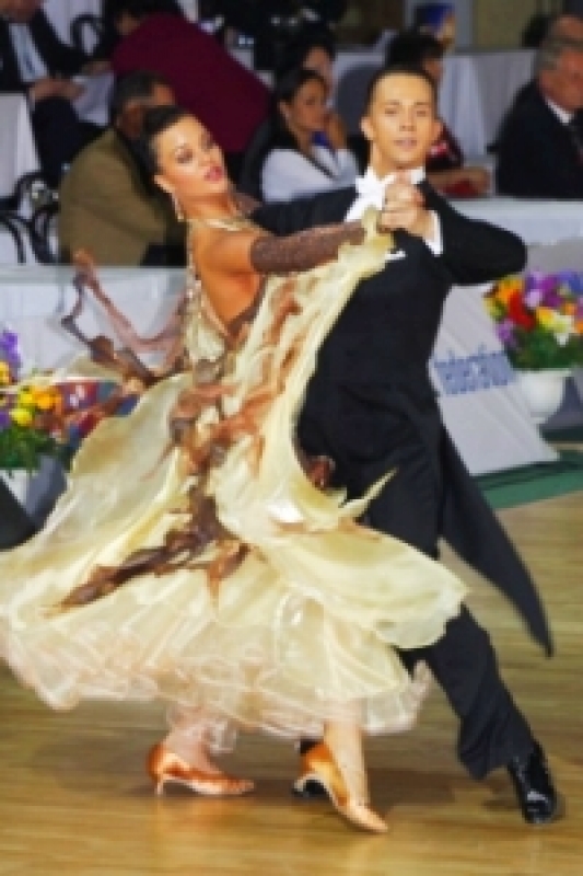 Евгений Мошенин - Надежда Рухлова (фото: Ольга Устинова специально для DanceSport.Ru)