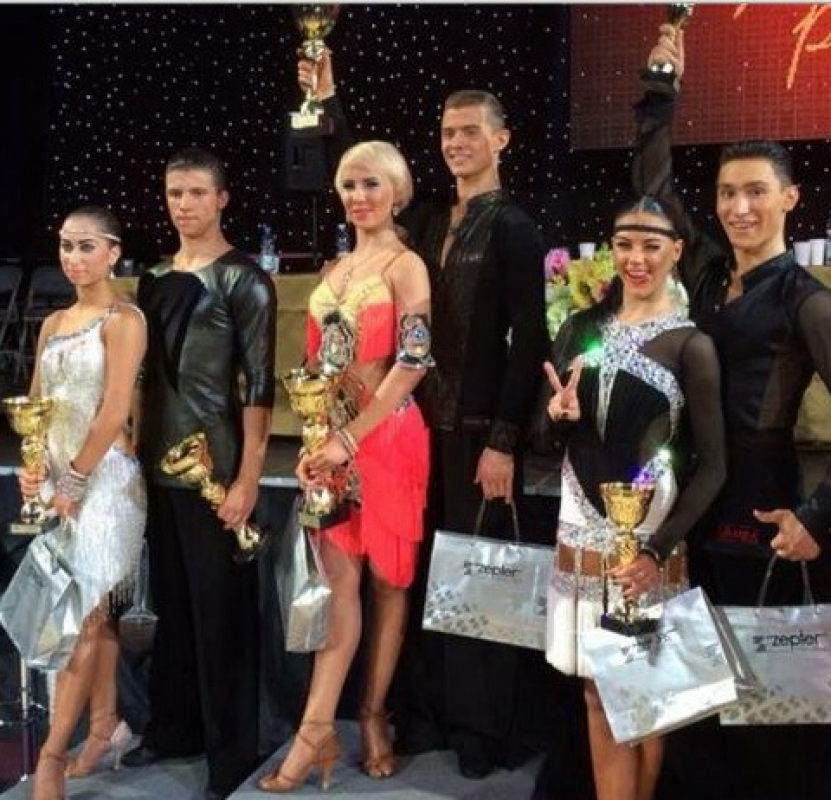 Призеры WDSF Youth Open Latin (фото: instagram.com/galinca76)