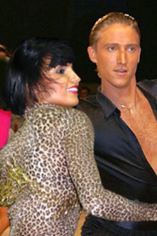Михаил Коломиец и Александра Пахмутова (фотомонтаж DanceSport.Ru)