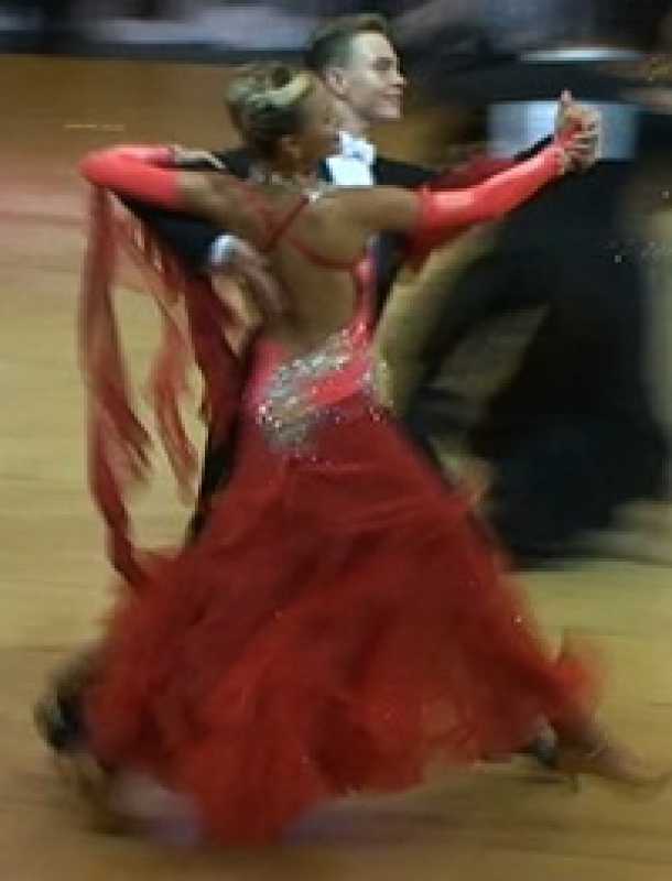 Евгений Кузин и Валерия Агикьян (фото: DanceSport.Ru)