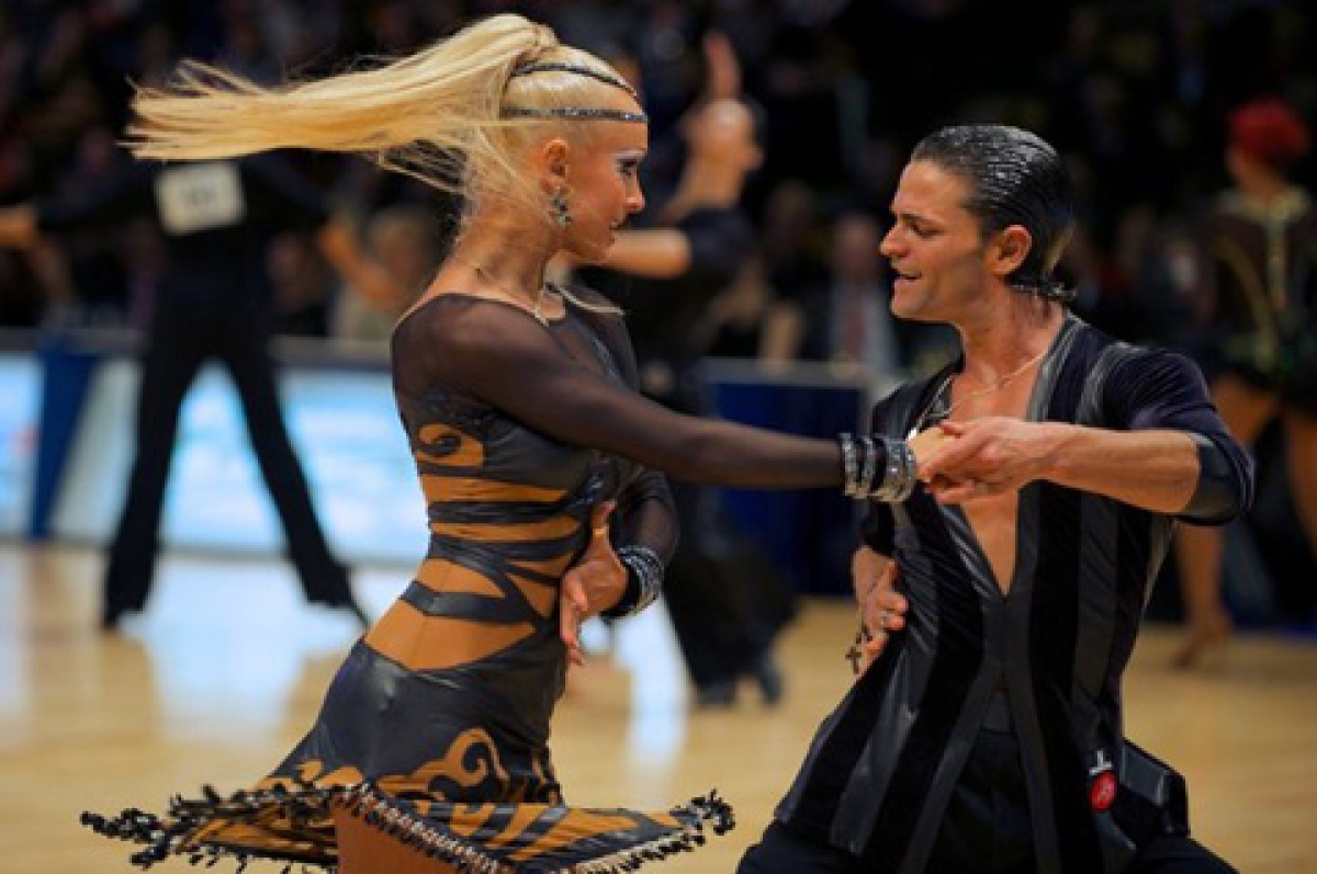 Aniello Langella - Khrystyna Moshenska (фото: Roland, worlddancesport.org)