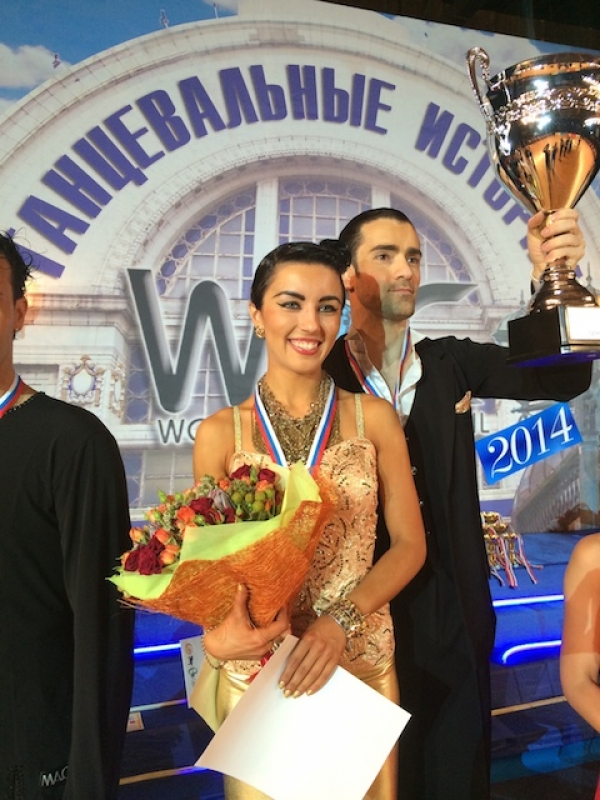 Арсен Агамалян - Оксана Васильева, Россия (фото: DanceSport.Ru)