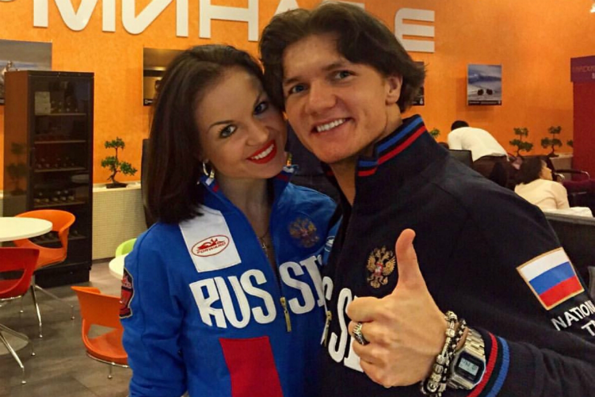 Юрий Симачев и Анастасия Клокотова