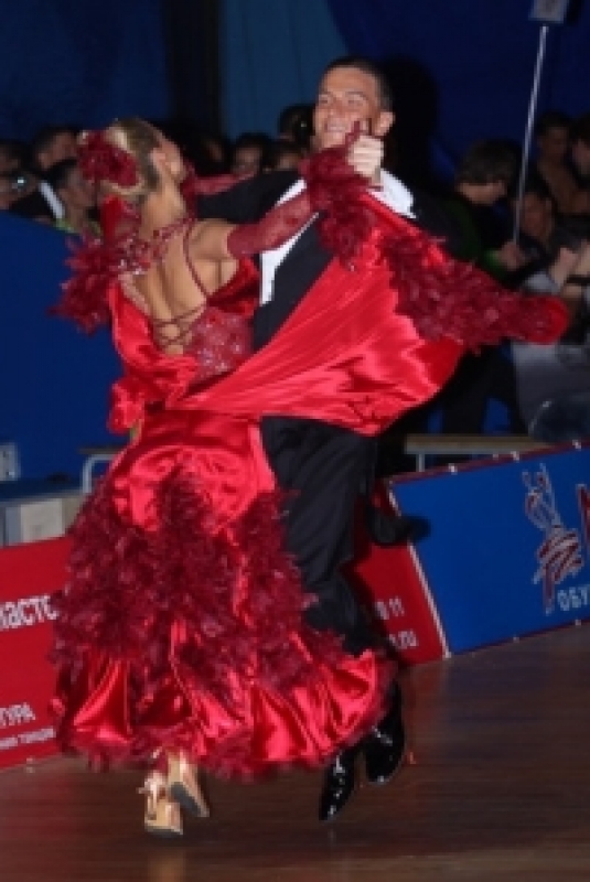 Силантьев Антон - Акопова Ольга (фото: Устинова Ольга специально для DanceSport.Ru)