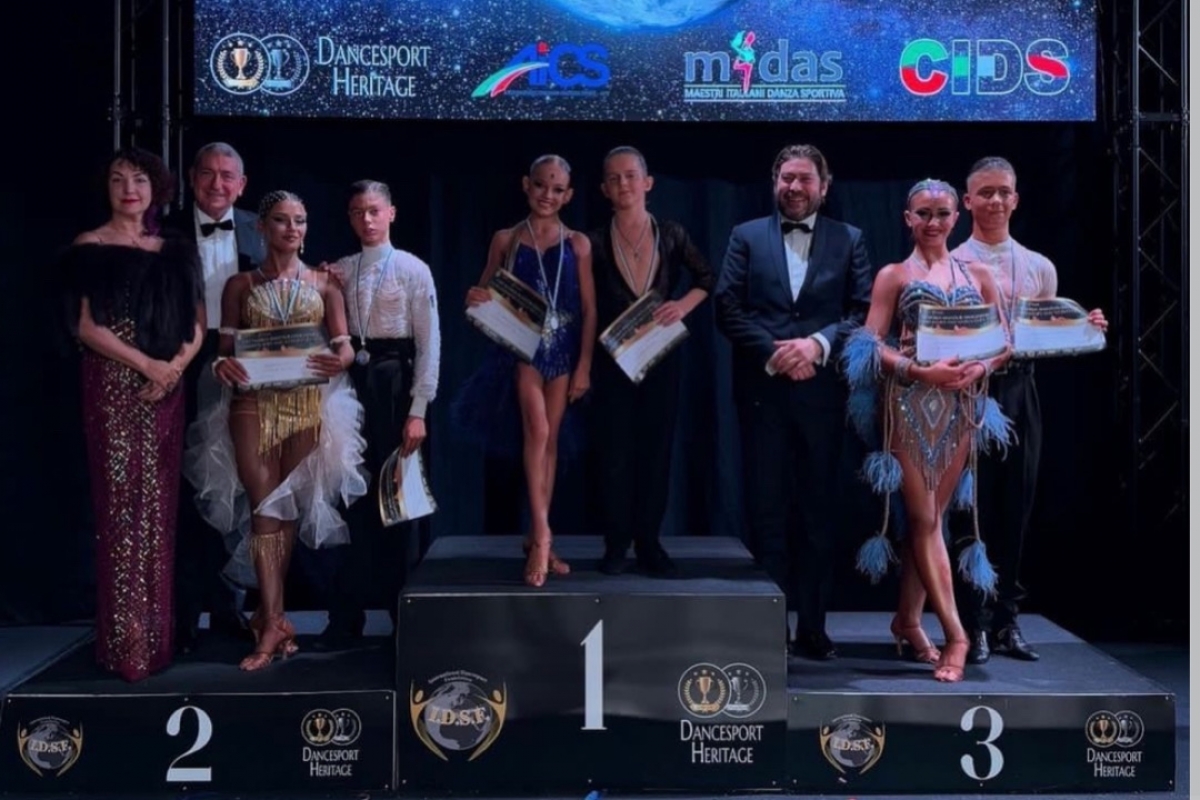 Призеры Under 16 Latin