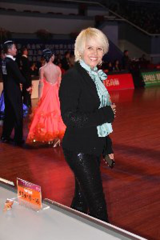 Судья IDSF (фото: worlddancesport.org)