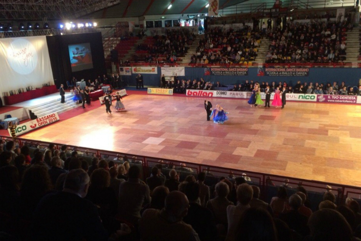 Выходные в Италии: в Бассано состоялись соревнования WDSF