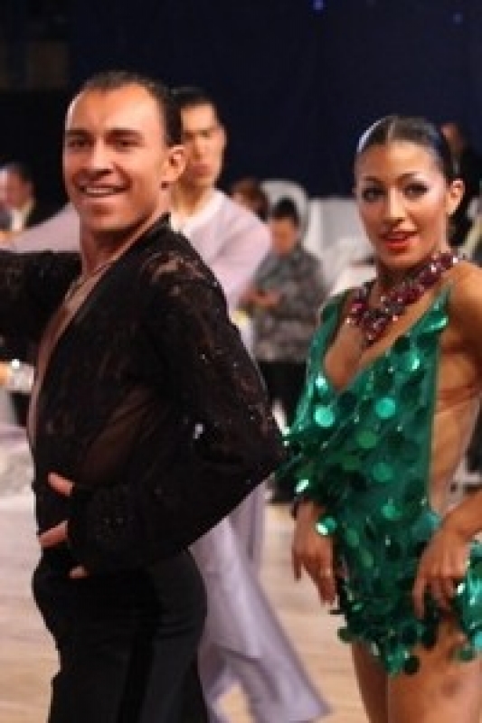 Федор Полянский - Карина Галустян (фото: Ханьшева марина специально для DanceSport.Ru)