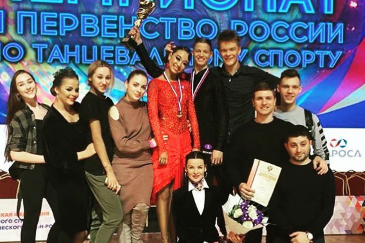 Ярослав Киселев - София Филипчук, педагоги и группа поддержки