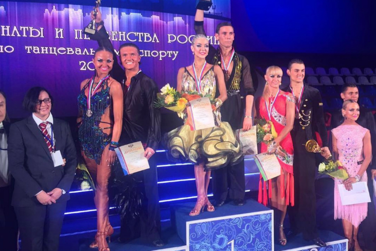 Призеры Чемпионата России по латиноамериканской программе