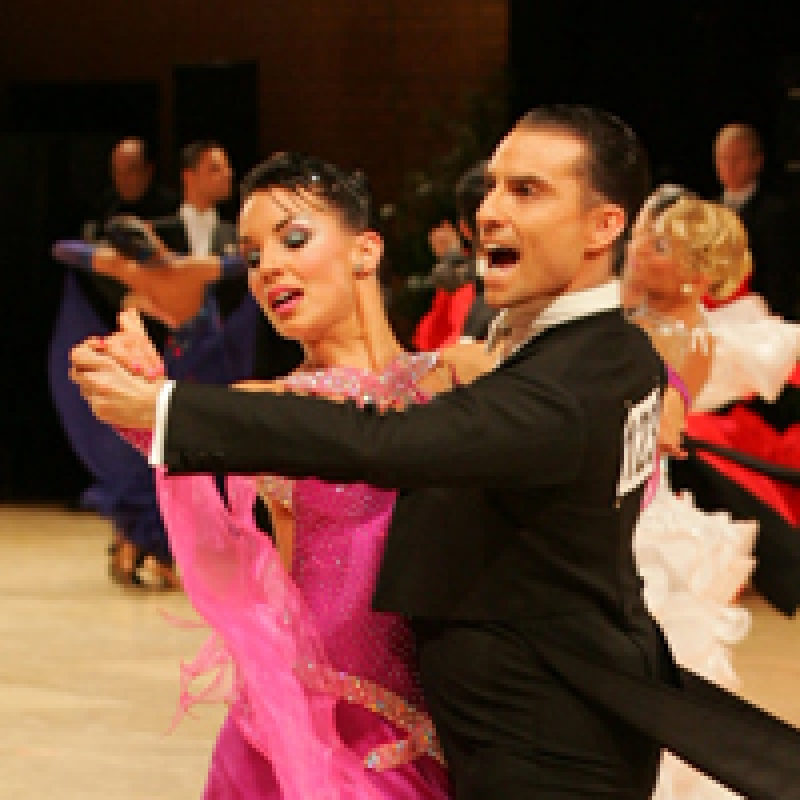 Luca Bussoletti - Tjasa Vulic, Slovenia (photo: DanceSportInfo.net)