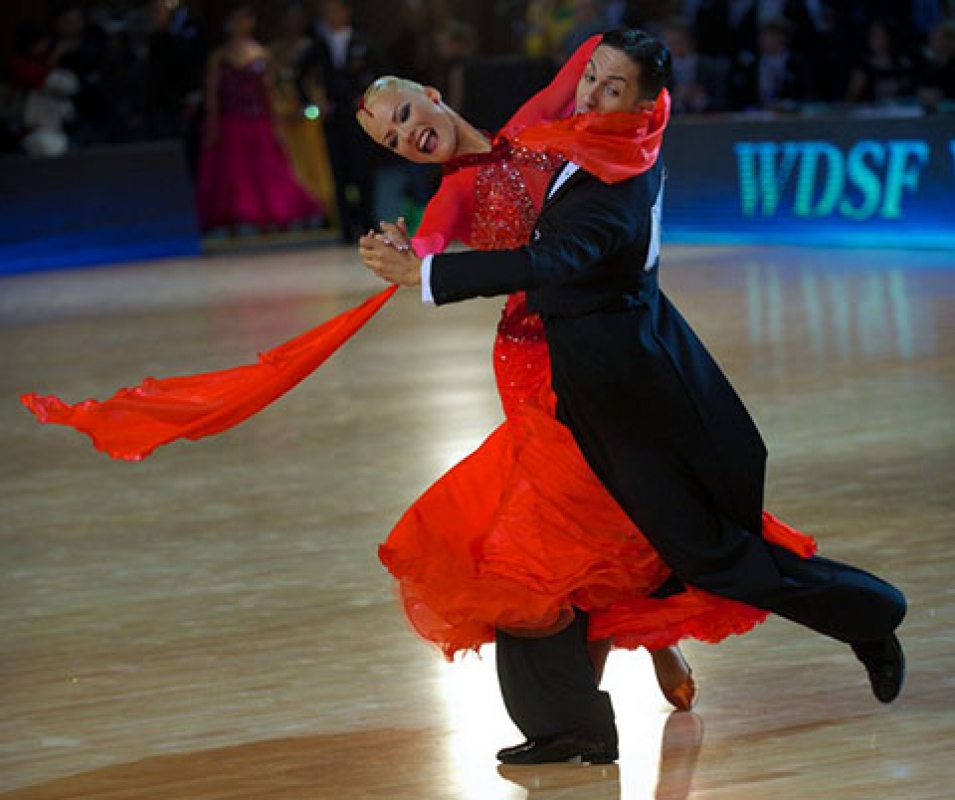 Эмануэль Валери - Таня Келет (фото: Roland, worlddancesport.org)
