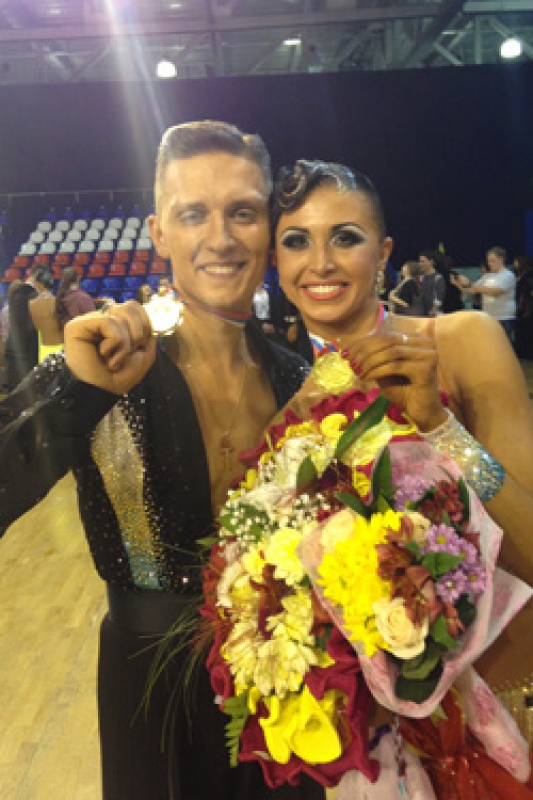 Андрей Сергунин - Алина Глазкова (фото: DanceSport.Ru)