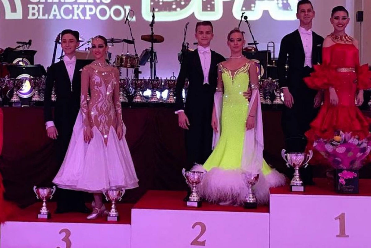 Призеры WDC AL European Under 14 Ballroom