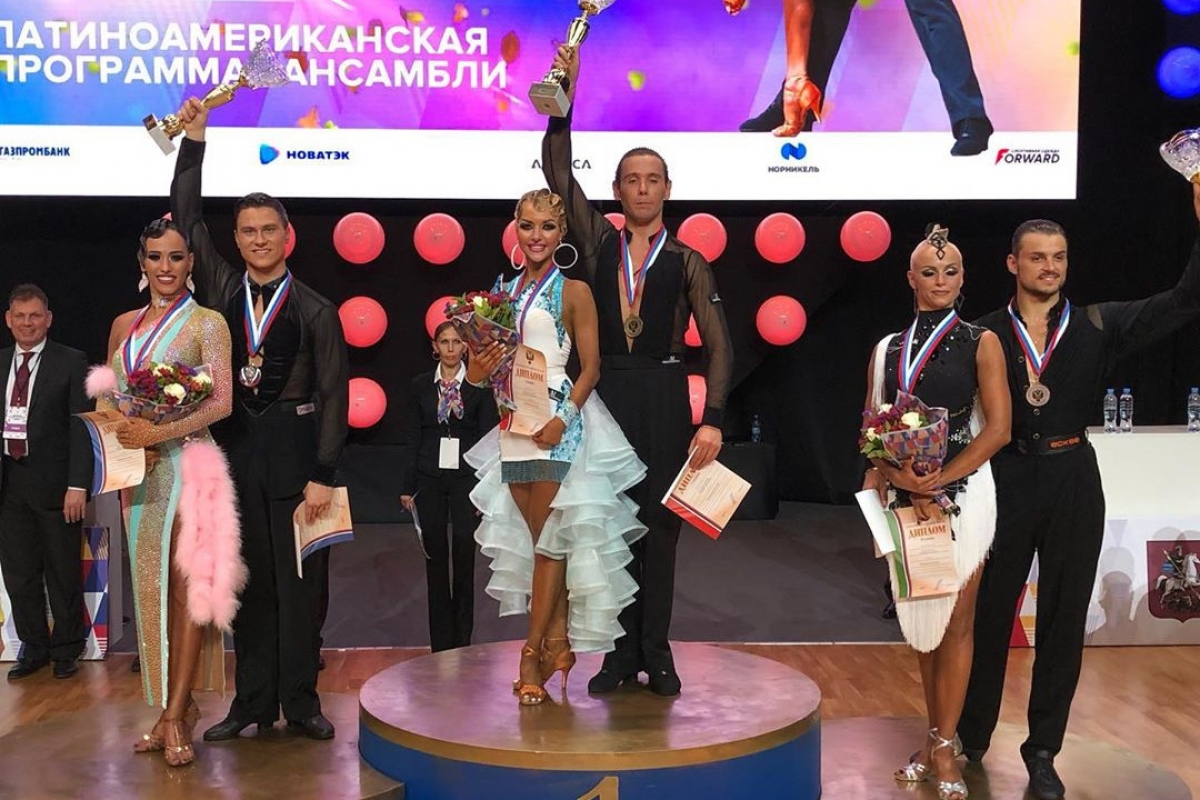 Призеры Чемпионата России Латина