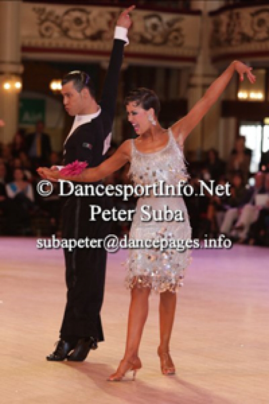 Matteo Cossu - Zia James (фото: Peter Suba, Dancesportinfo.net)