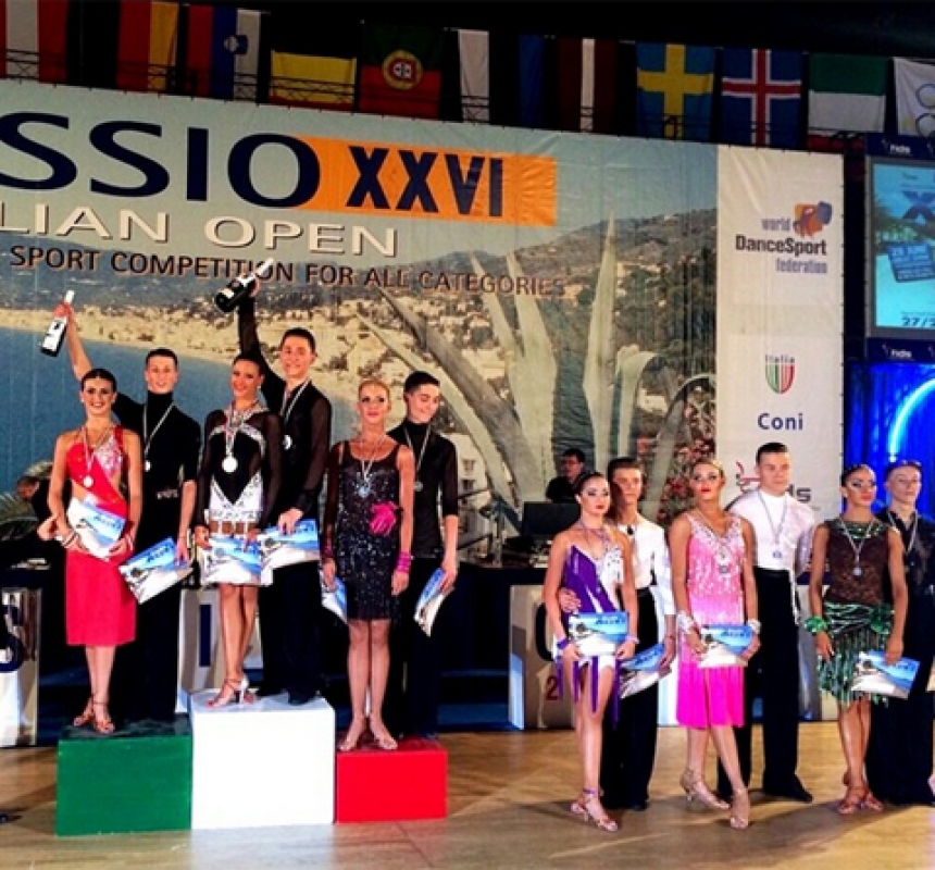 Финалисты WDSF Youth Open Ten Dance (фото: instagram.com/mariavladi9)